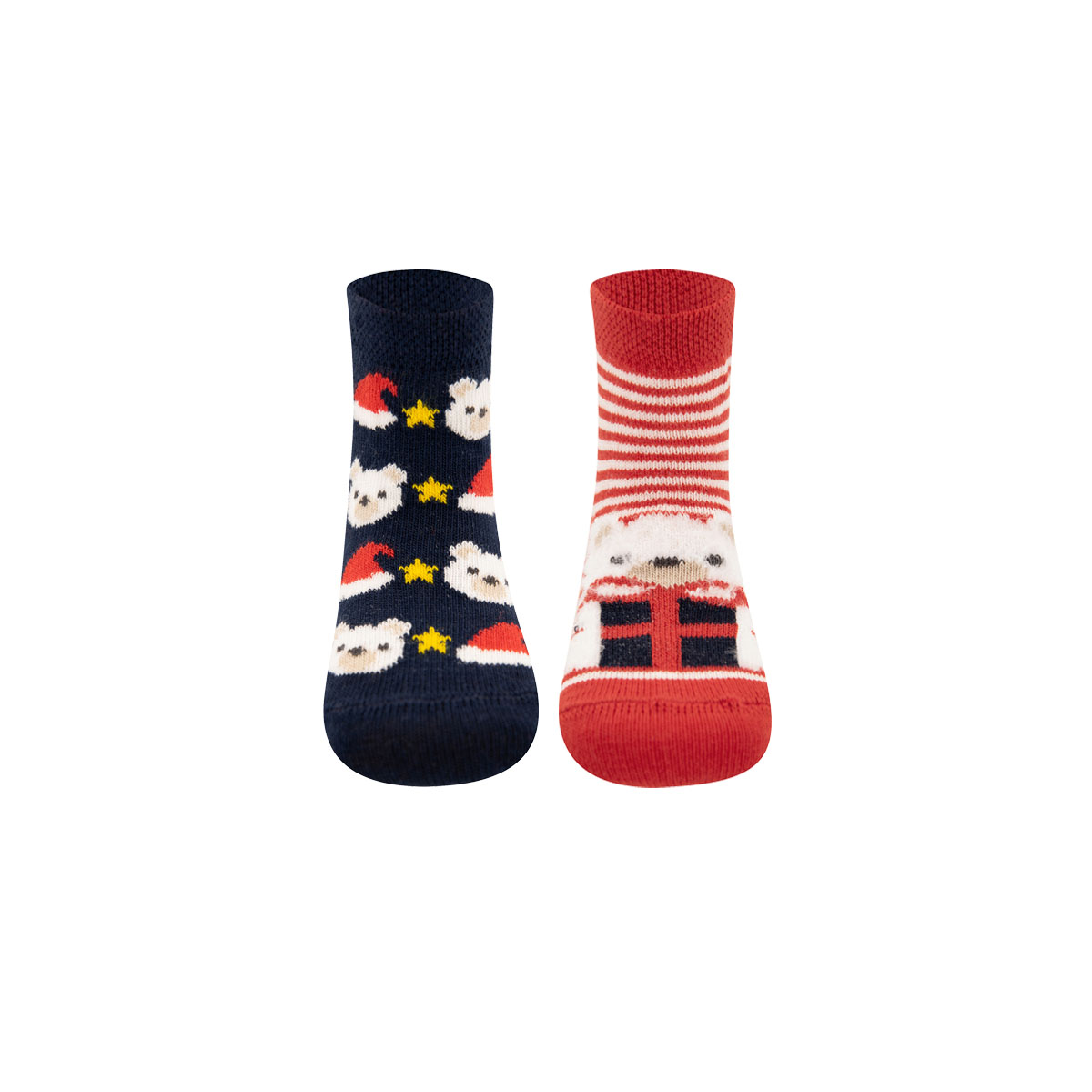 Socken 2er Pack Weihnachten/Teddy