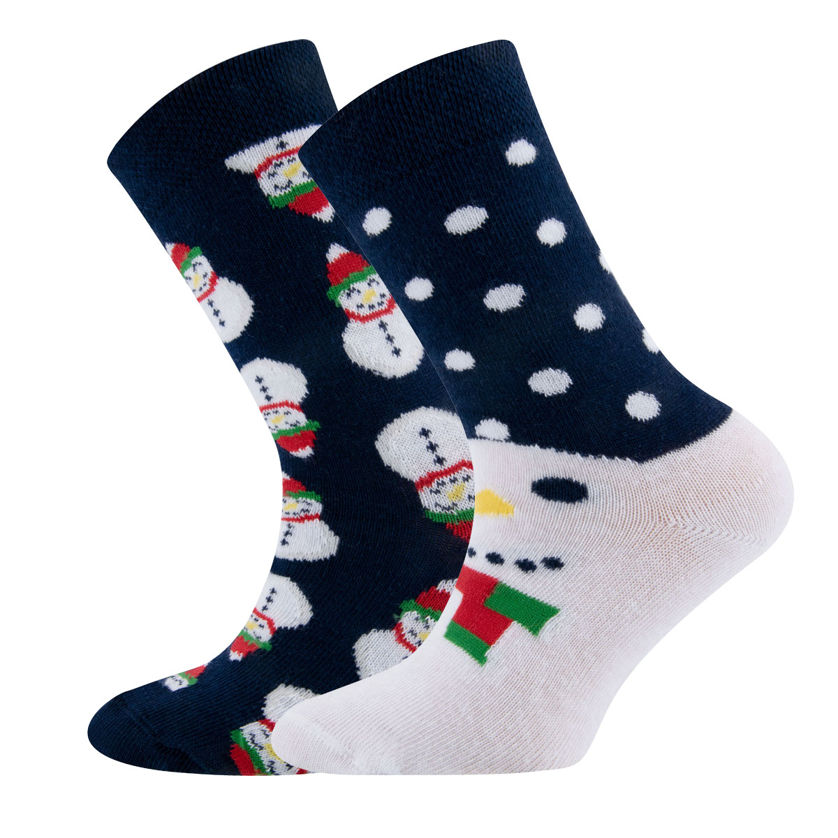 Socken 2er Pack Schneemann