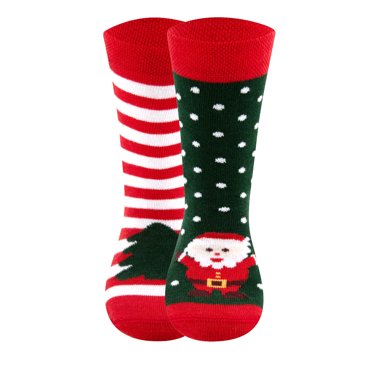 Socken 2er Pack Xmas Weihnachtsmann/Tanne