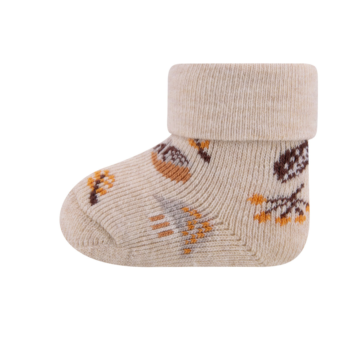 Babysocken 3er Pack Igel/Ringel/Pilze