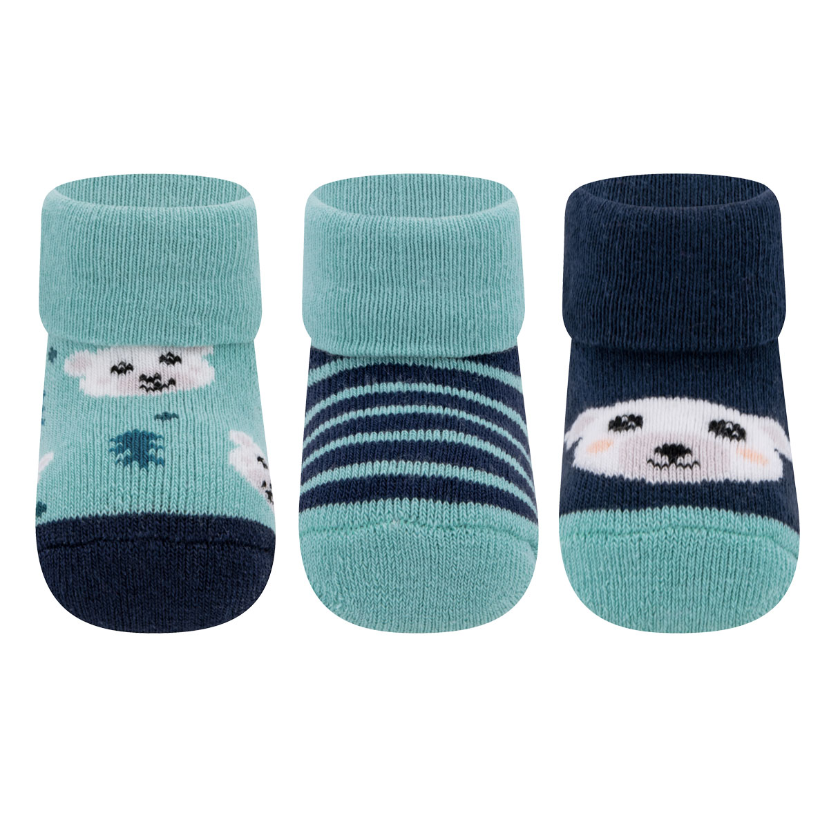 Babysocken 3er Pack Bär