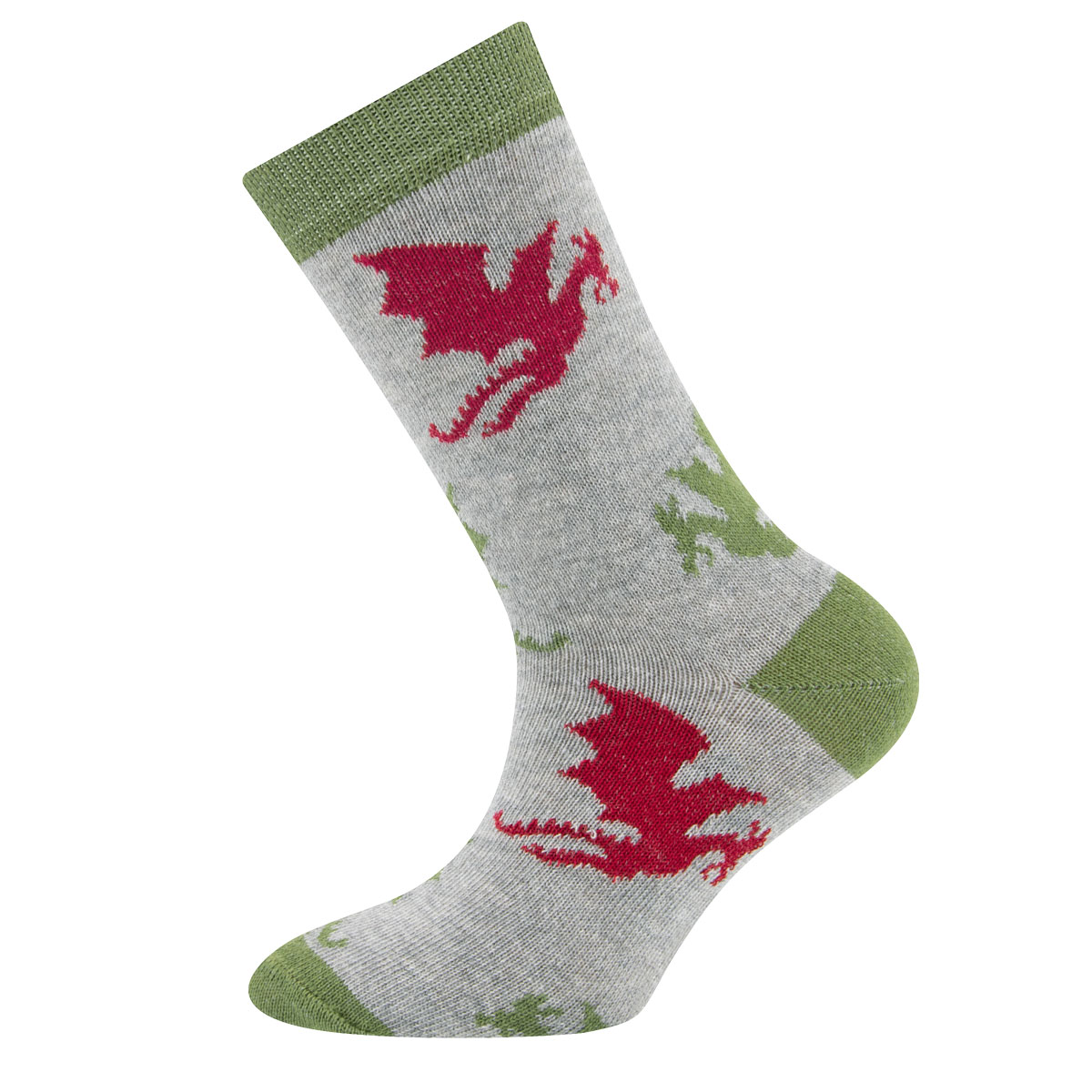 Socken Drache