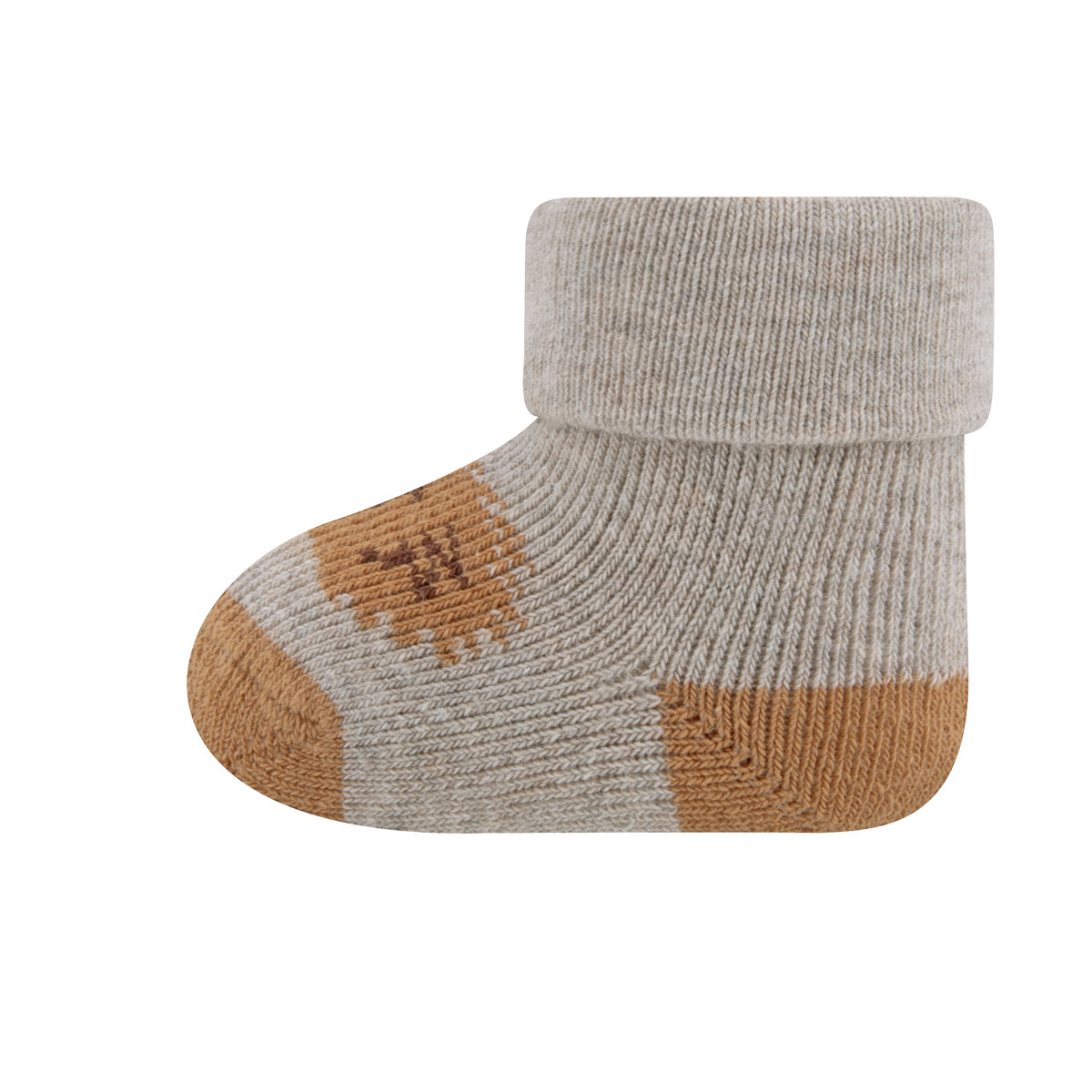 Babysocken 3er Pack Igel/Ringel/Pilze