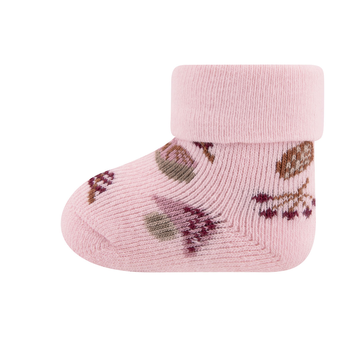 Babysocken 3er Pack Igel/Ringel/Pilze