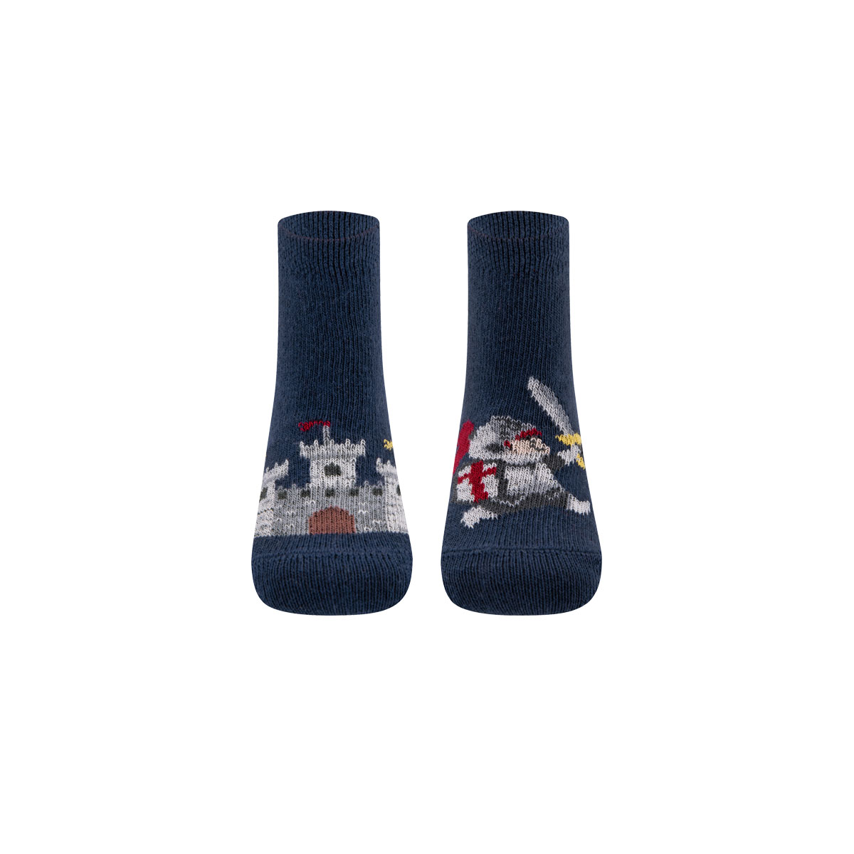 Socken 2er Pack Ritter/Burg