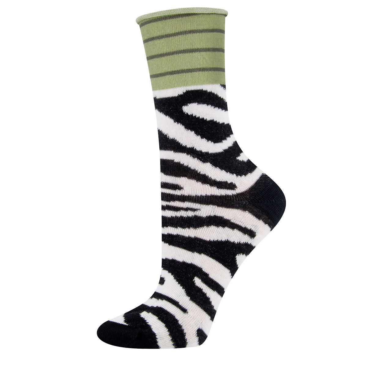 Socken GOTS Zebra 