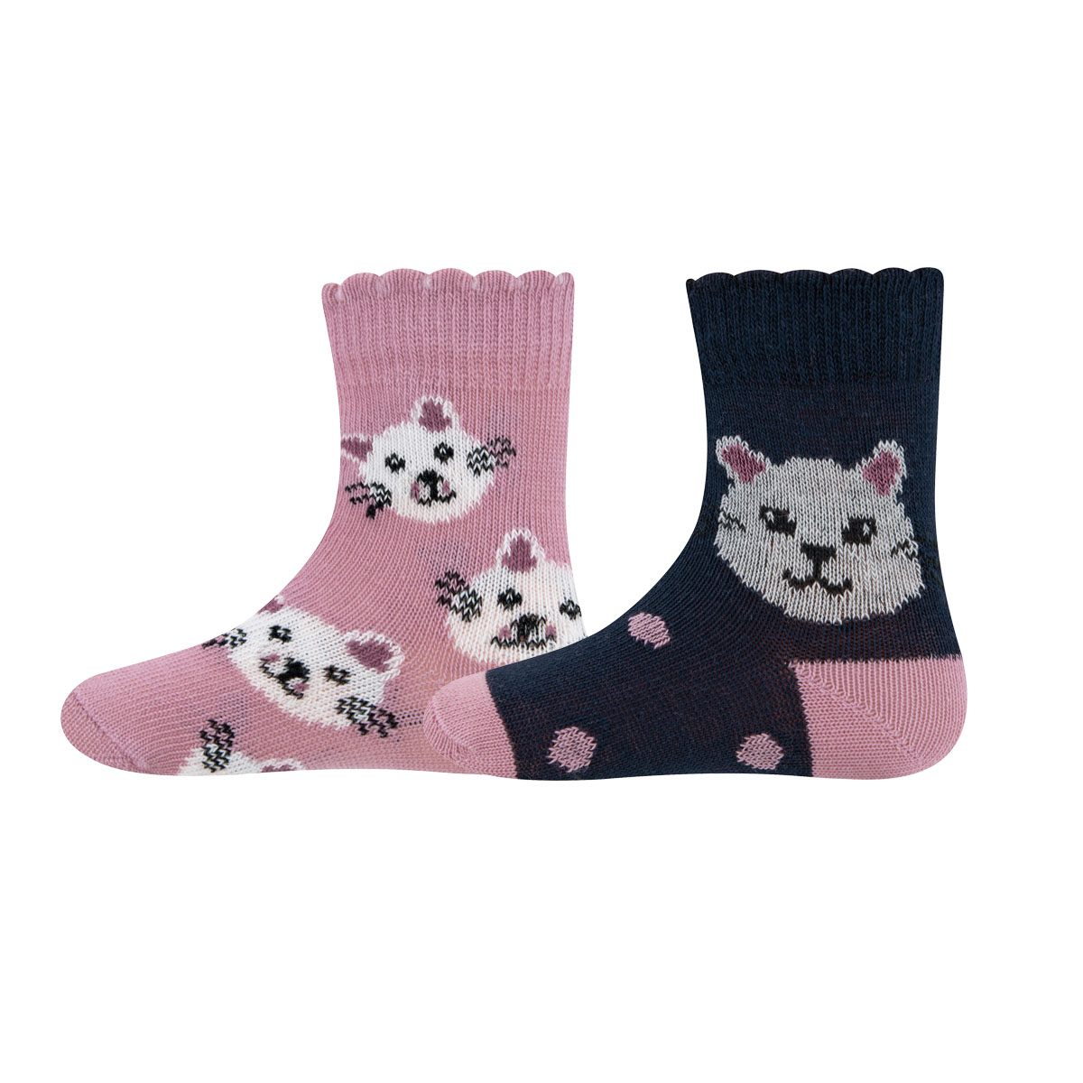 Socken 2er Pack Katze