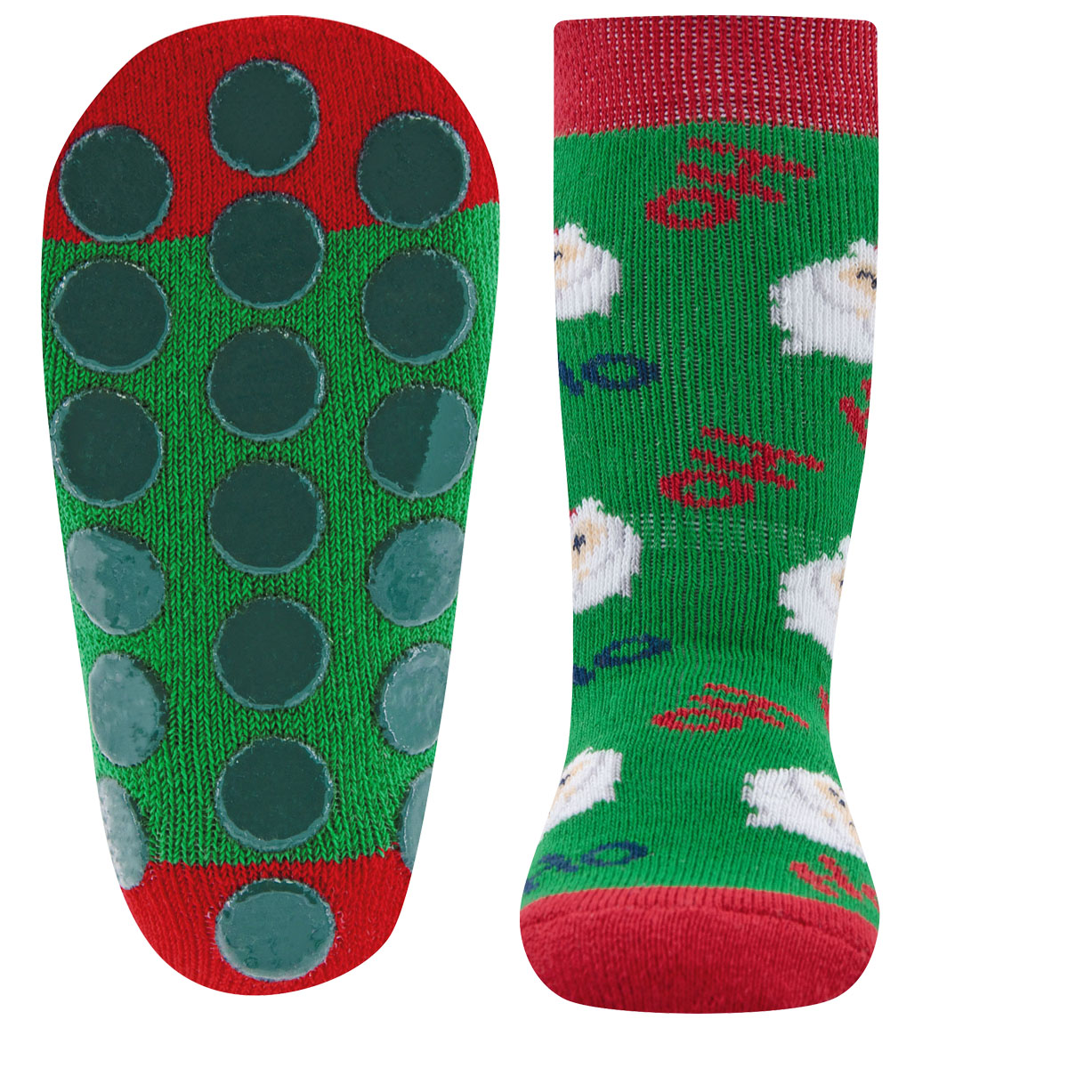 Stoppersocken Weihnachtsmann/HoHoHo